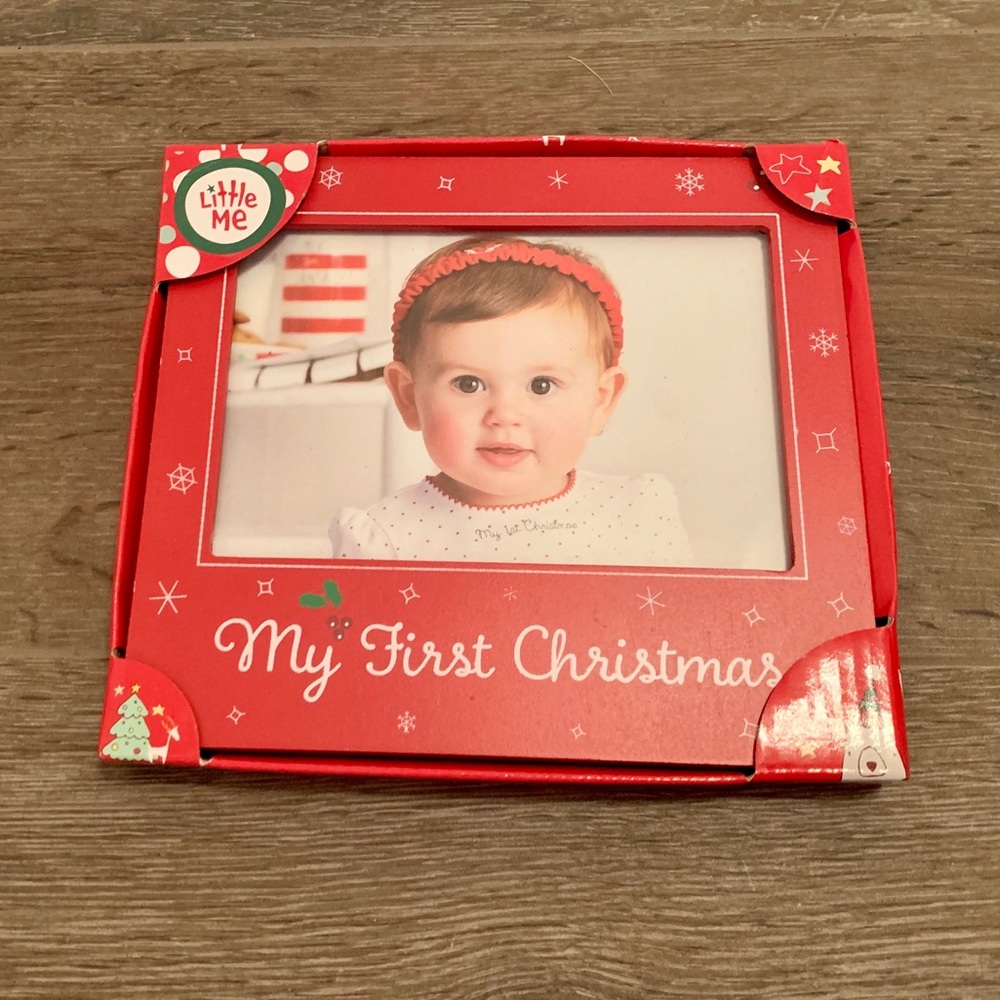 My First Christmas photo frame
